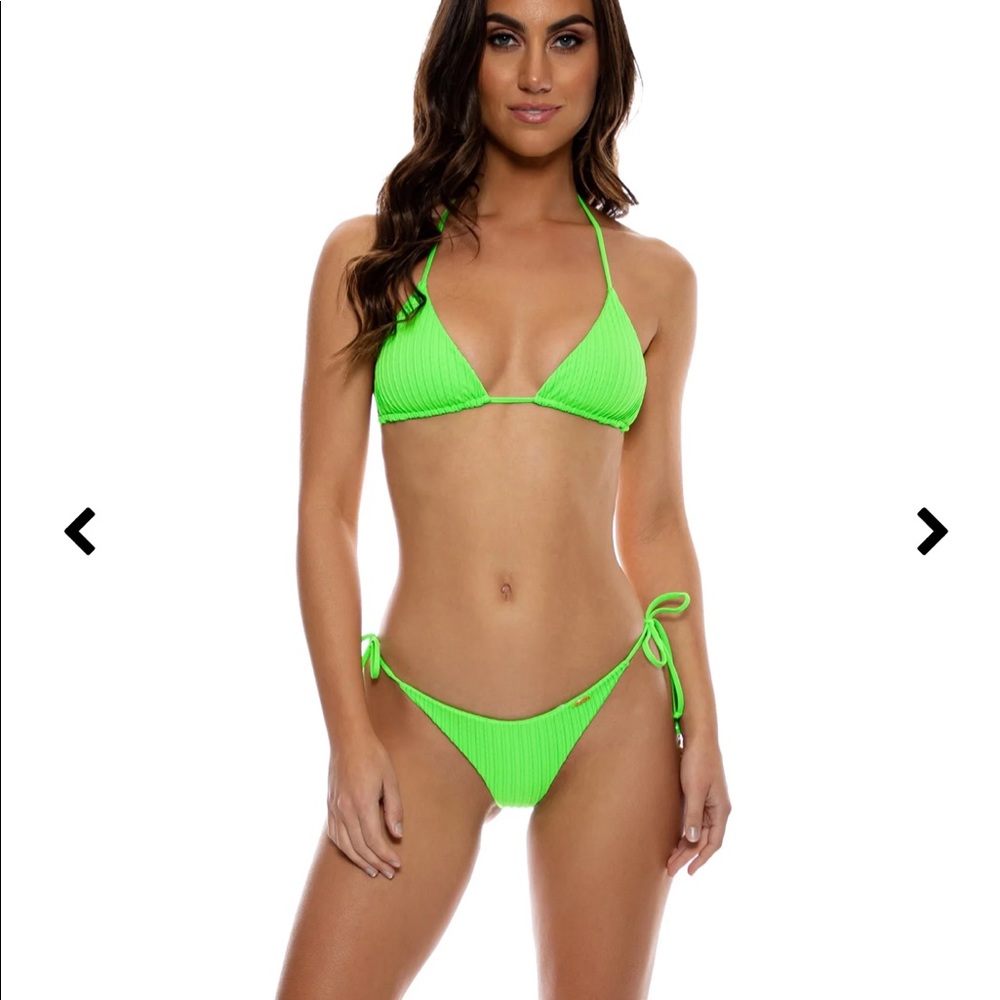 Luli fama Que Sera Sera seamless triangle top & bottom